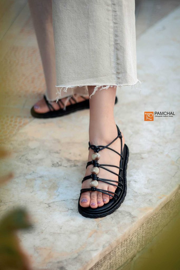 صندل طبی لژدار برند RW - کد 2154