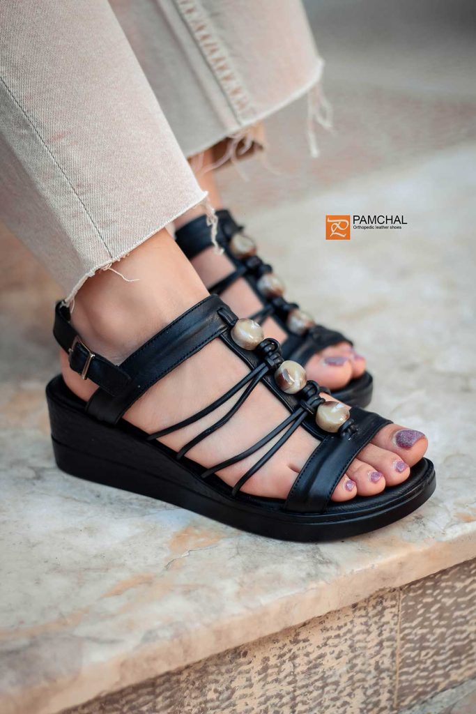 صندل طبی بند دار جدید RW - کد 2166
