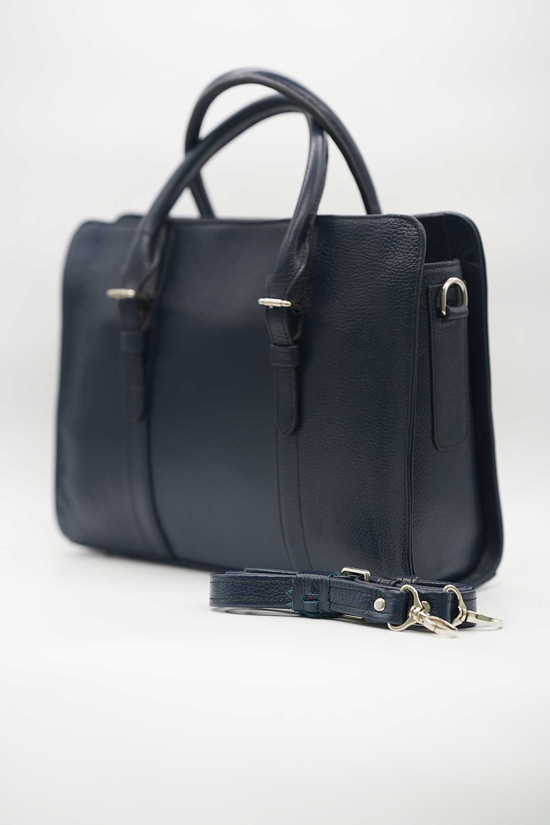 کیف تمام چرم برند پامچالی - کد 2000