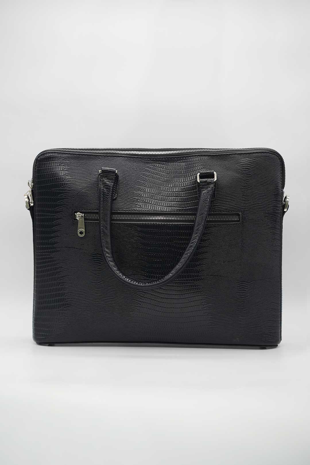 کیف تمام چرم اداری پامچالی - کد 2008 - Image 3