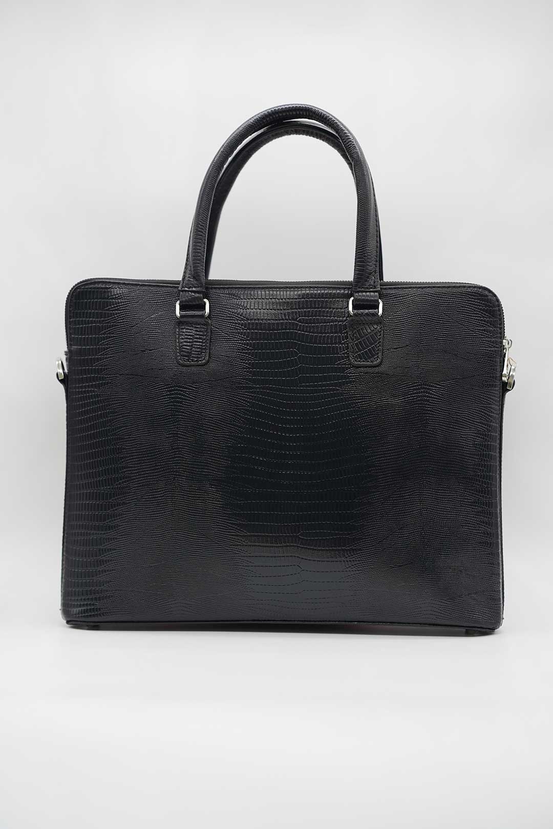 کیف تمام چرم اداری پامچالی - کد 2008 - Image 5