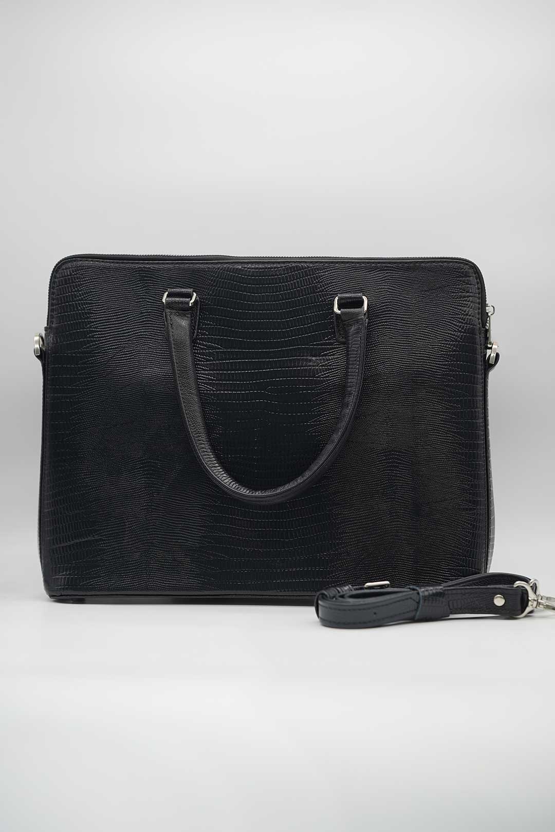 کیف تمام چرم اداری پامچالی - کد 2008 - Image 6